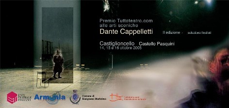 Programma della finale Premio Dante Cappelletti 2005