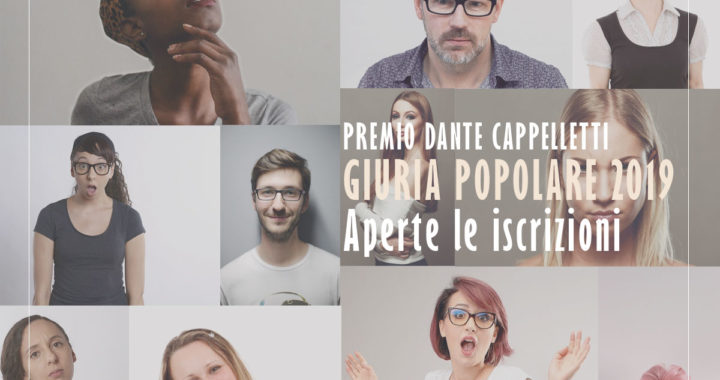 Premio “Cappelletti” – La giuria popolare cerca te! Come iscriversi per l’edizione 2019